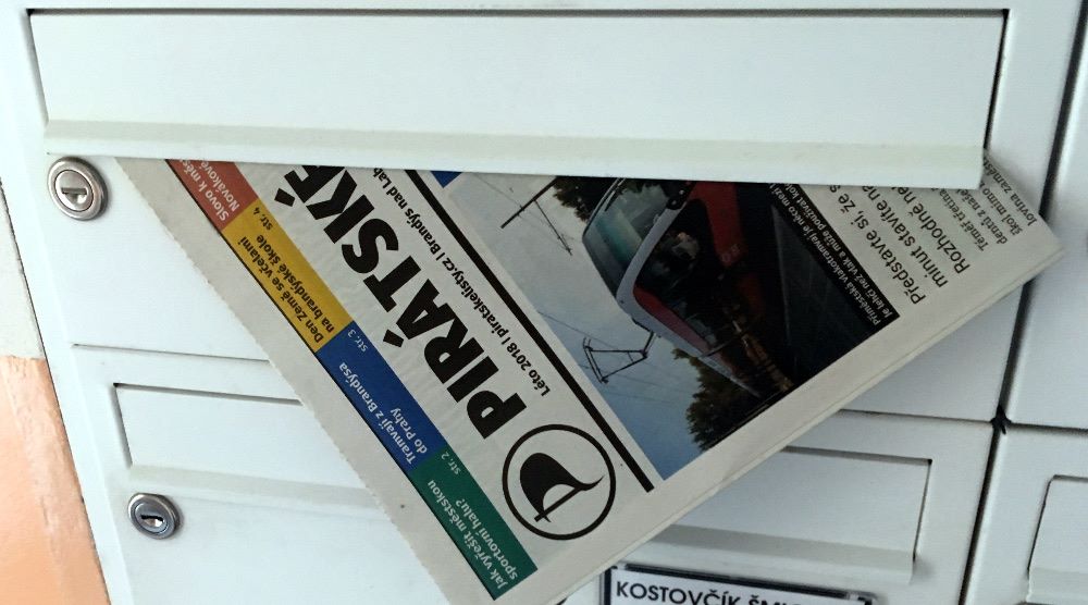 Začali jsme roznášet Pirátské listy