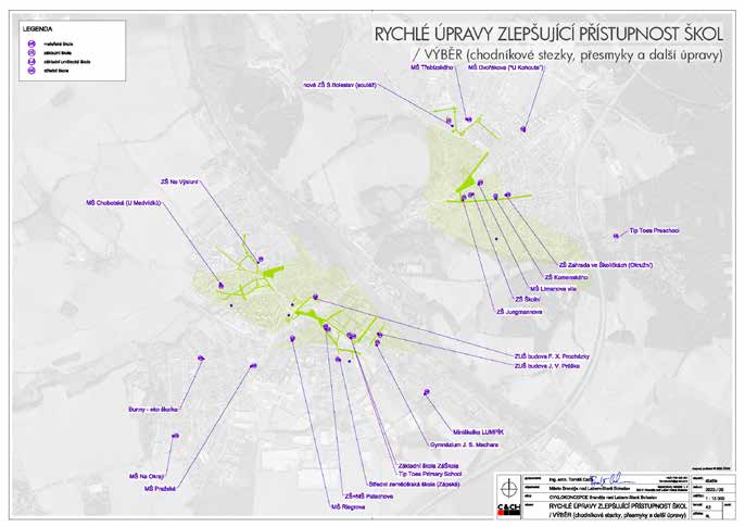 Mapa rychlých úprav zlepšujících přístupnost škol
